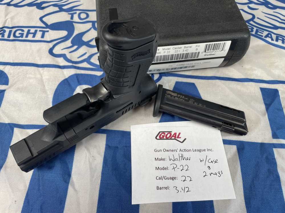 Walther P-22 Excellent Condition-img-4