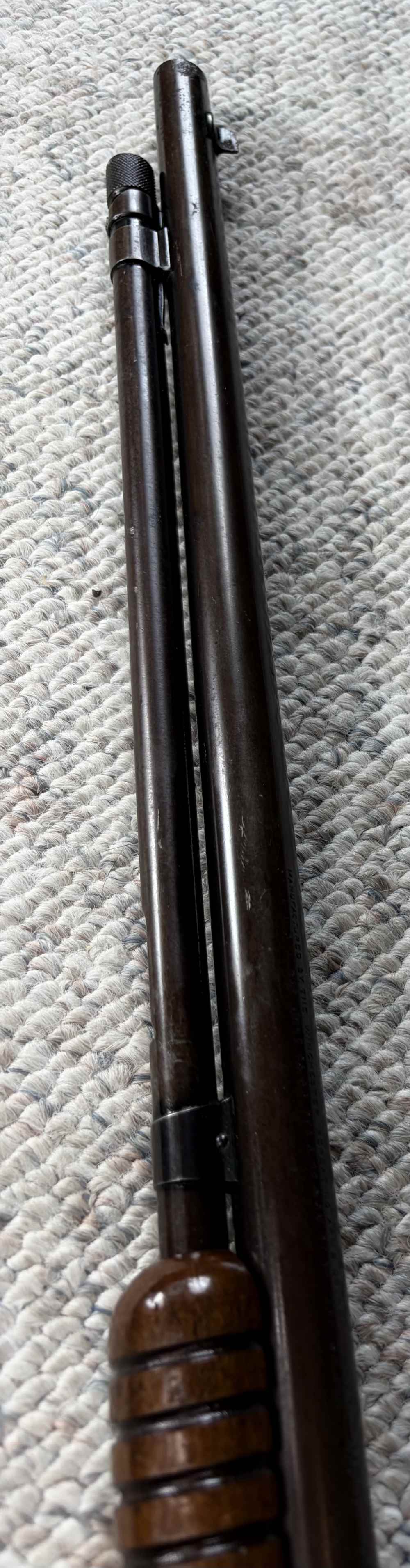 Winchester Model 1906 Pump Action .22 LR L Short (man 1932) w/ vint sleeve-img-9