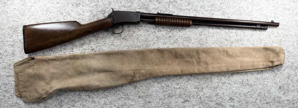 Winchester Model 1906 Pump Action .22 LR L Short (man 1932) w/ vint sleeve-img-0