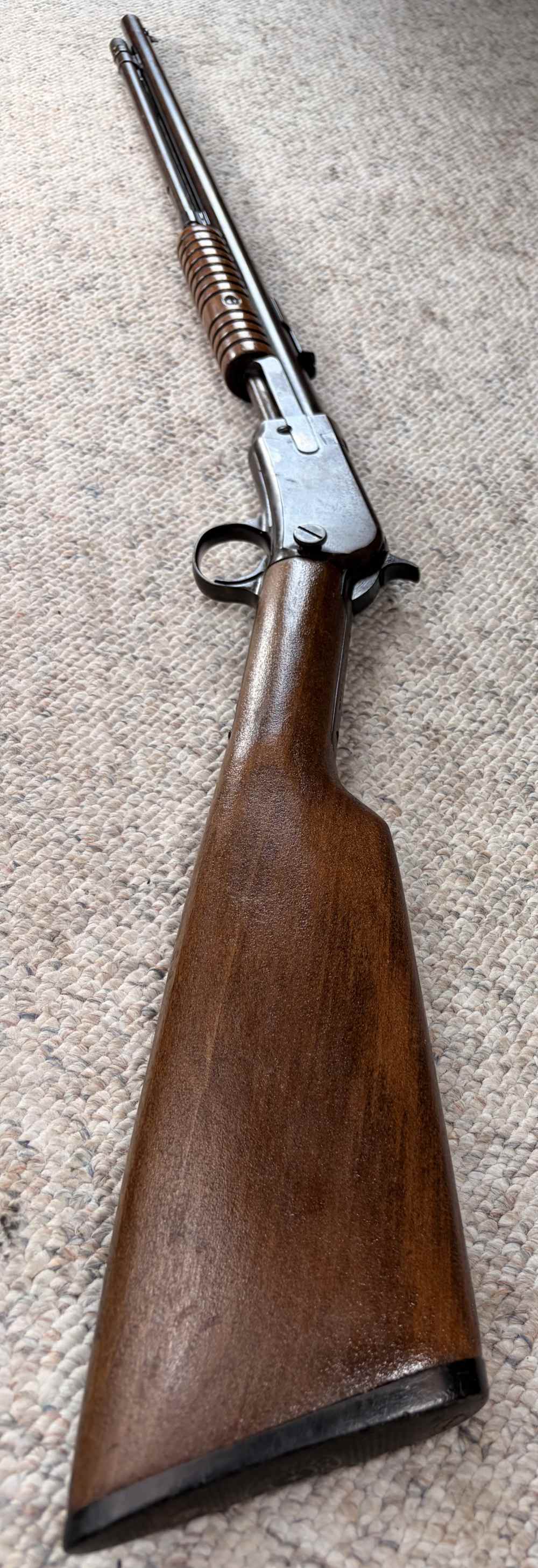 Winchester Model 1906 Pump Action .22 LR L Short (man 1932) w/ vint sleeve-img-5