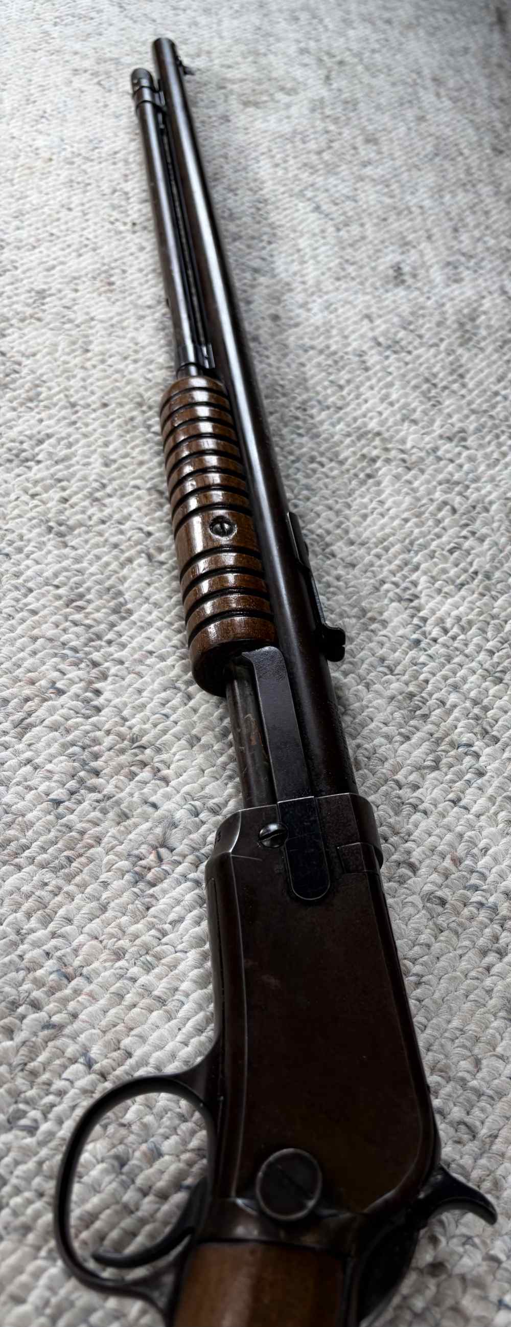 Winchester Model 1906 Pump Action .22 LR L Short (man 1932) w/ vint sleeve-img-4