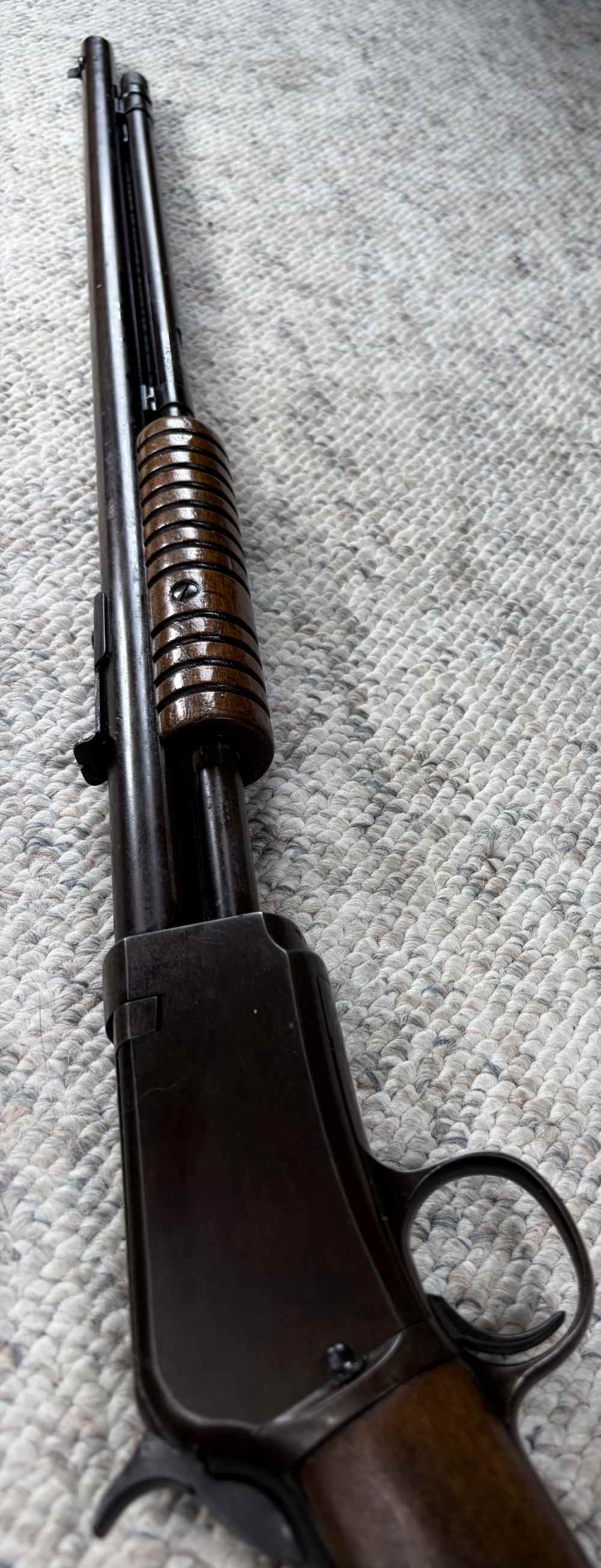 Winchester Model 1906 Pump Action .22 LR L Short (man 1932) w/ vint sleeve-img-3
