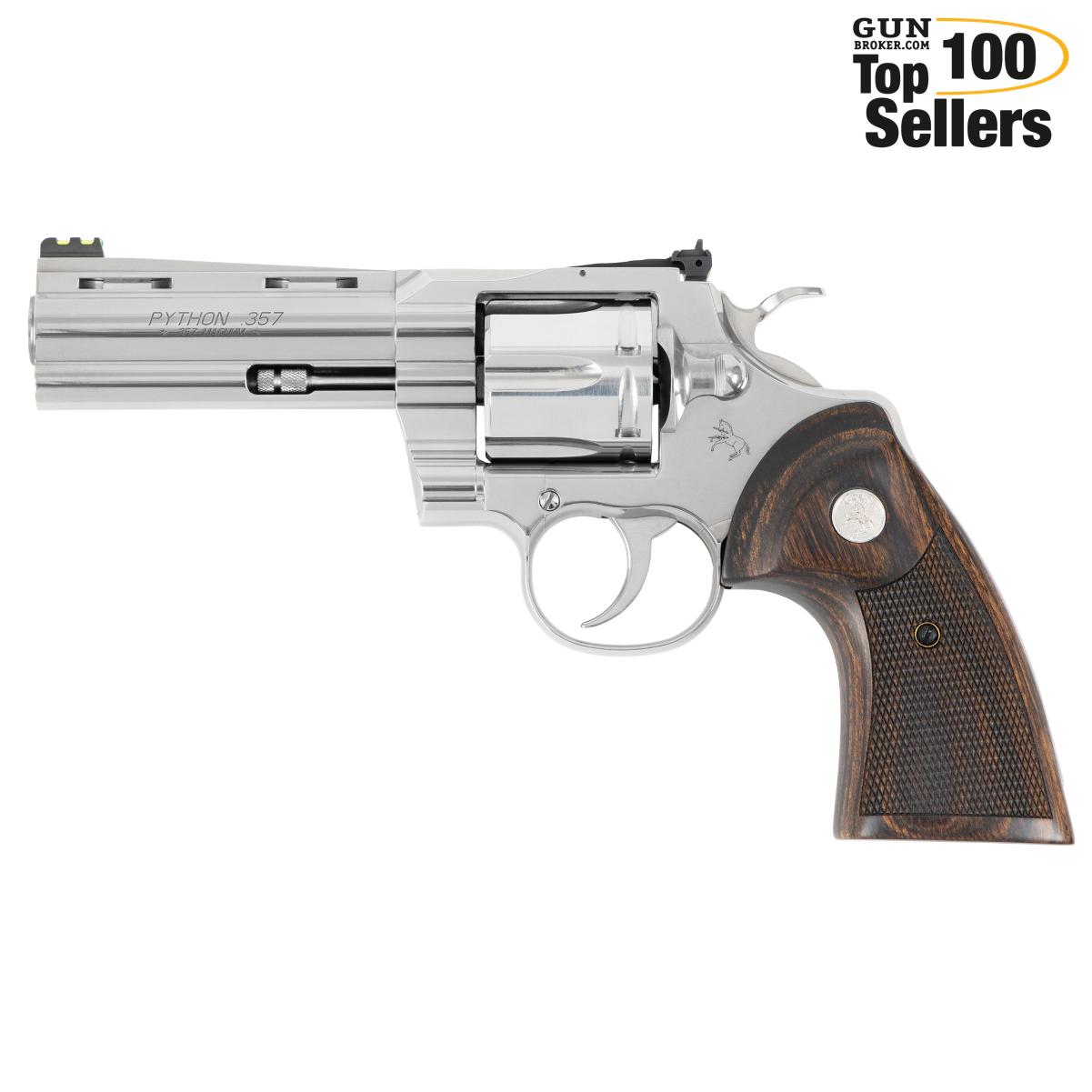 Colt's Manufacturing PYTHON-SP4WFT-G Target 357 Magnum, 4.25" 6Rd Revolver-img-0