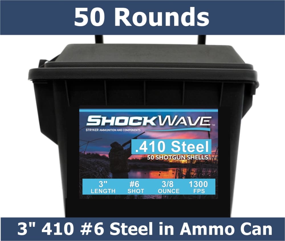 410 Ammo #6 Steel shot-img-0