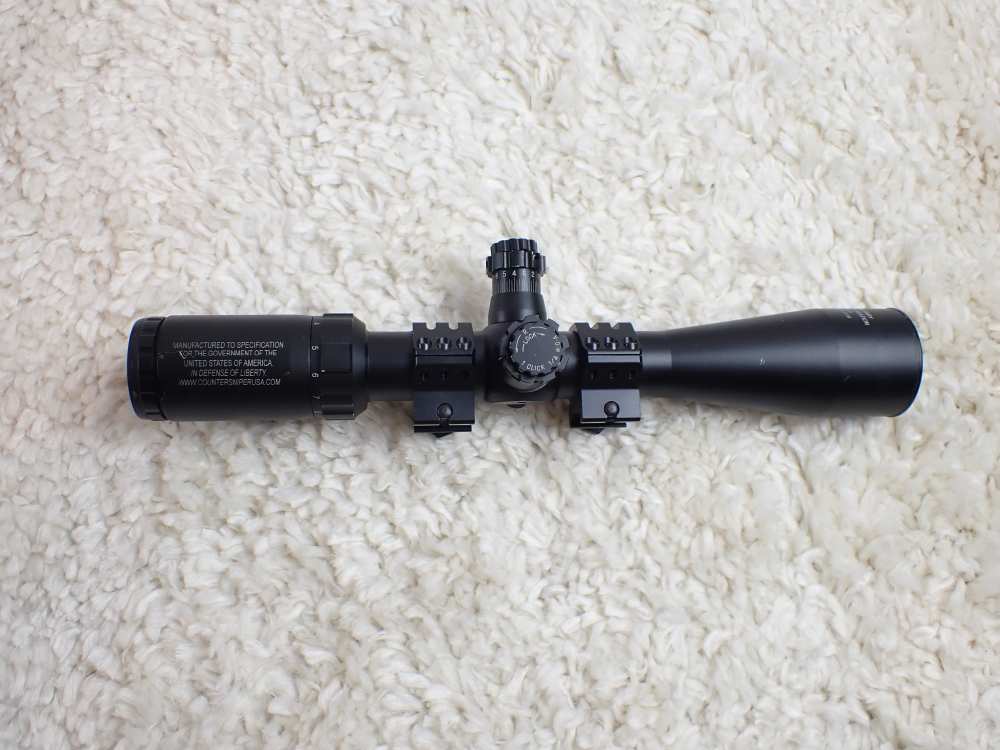 CounterSniper Military Corporation 3-9x42 Scope Illuminated TDRM-DI Reticle-img-0