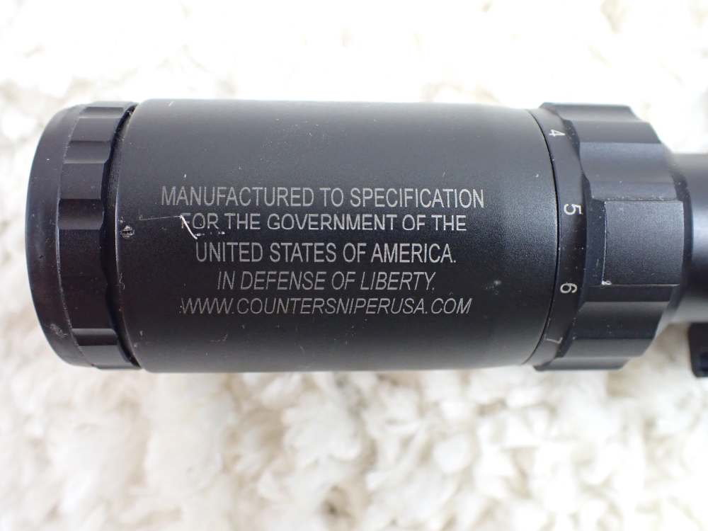 CounterSniper Military Corporation 3-9x42 Scope Illuminated TDRM-DI Reticle-img-1