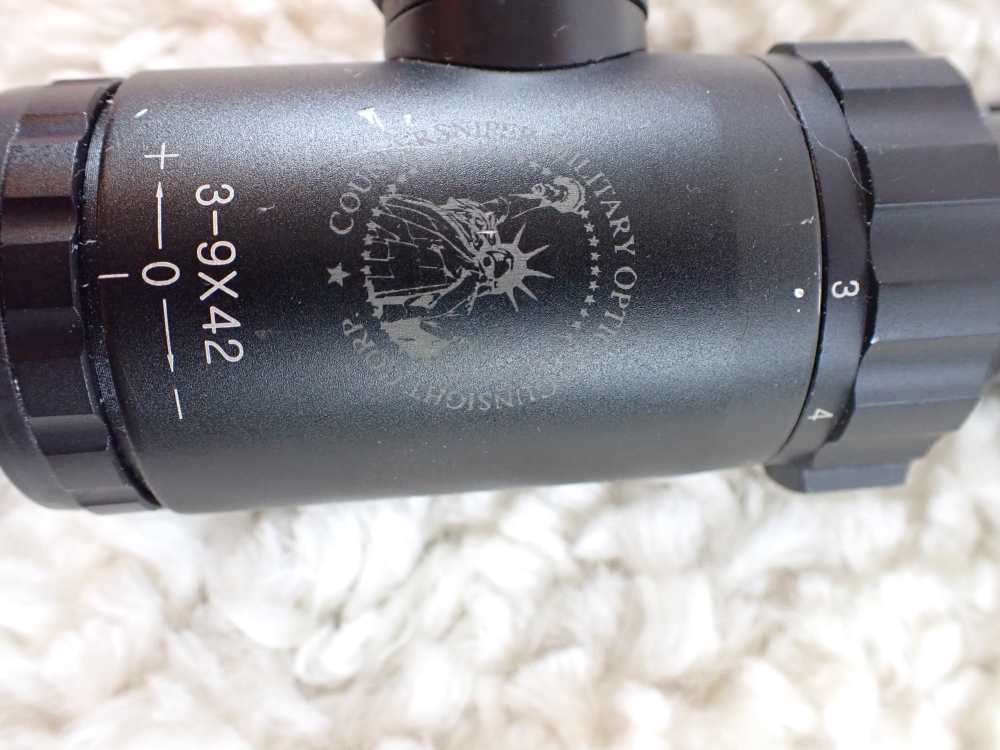 CounterSniper Military Corporation 3-9x42 Scope Illuminated TDRM-DI Reticle-img-4