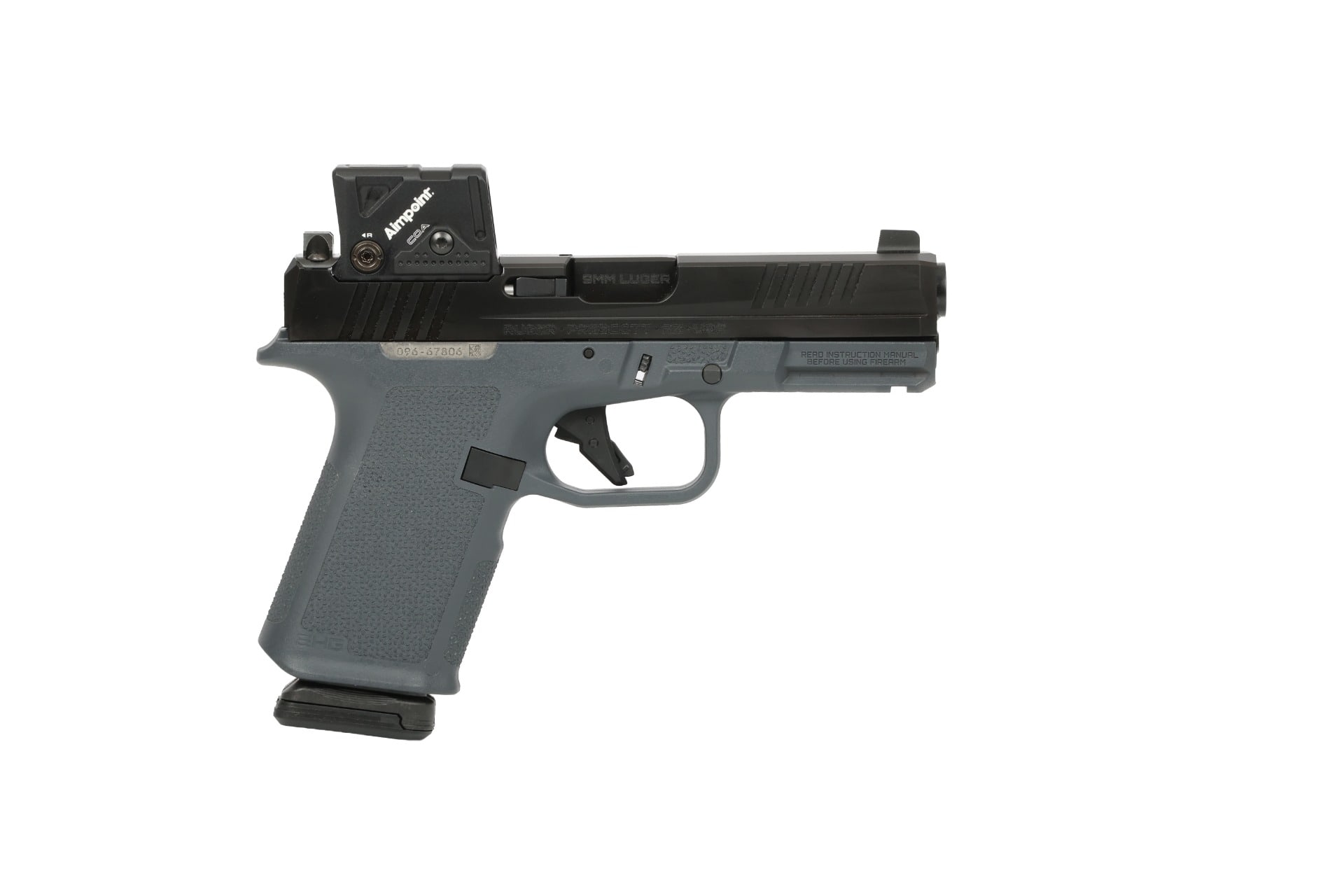 Ruger RXM 9mm Pistol 4 Black FNC Nitride 19462-img-0
