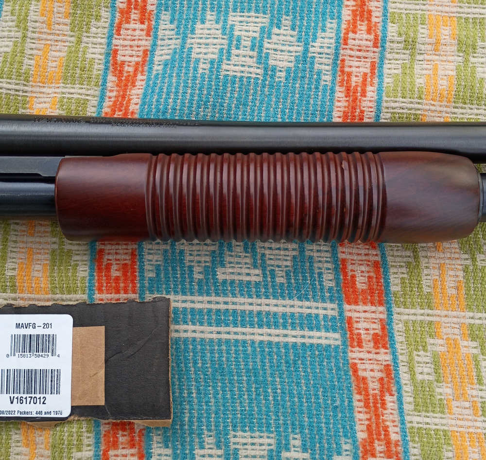 Mossberg 500 Persuader Retrograde 12 Ga Pump Action Shotgun 18" Wood -img-5