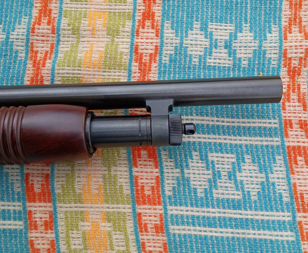 Mossberg 500 Persuader Retrograde 12 Ga Pump Action Shotgun 18" Wood -img-6