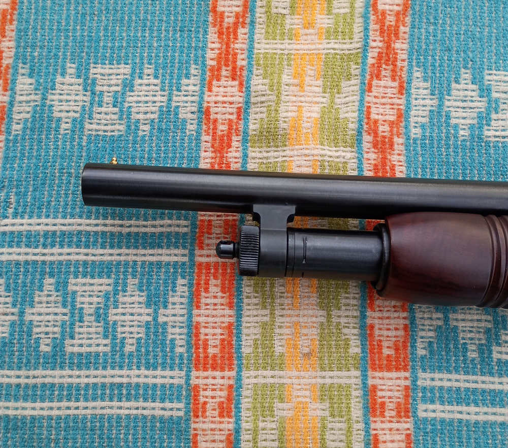 Mossberg 500 Persuader Retrograde 12 Ga Pump Action Shotgun 18" Wood -img-7