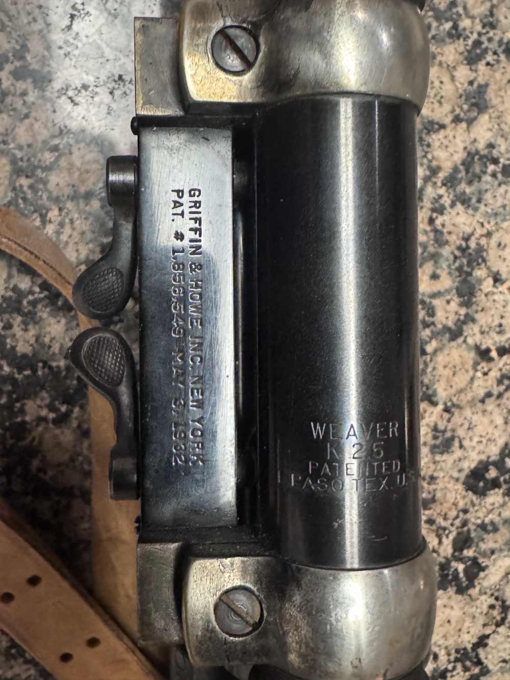Custom Springfield Armory 1903 Griffin and Howe Mount Weaver Scope, sling-img-10