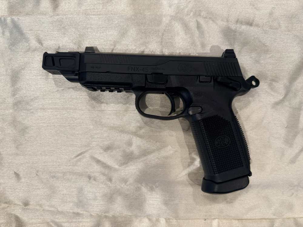 FN FNX-45 Tactical .45 ACP - Apex MRAT Compensator - Under 500 Rounds-img-5