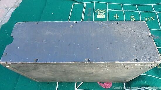 Vintage WW2 Wooden Ammo Box-img-3
