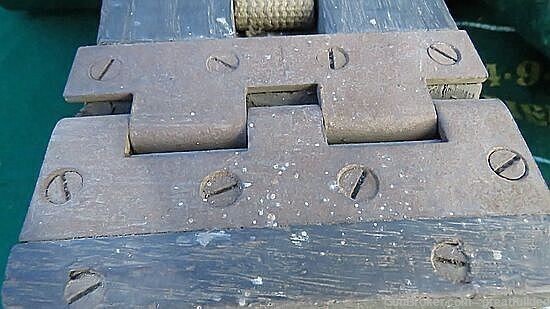 Vintage WW2 Wooden Ammo Box-img-4