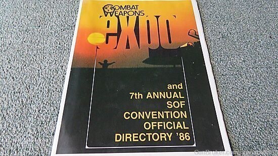 Combat Weapons EXPO ( 7th Annual SOF Convention ) - ( Official Directory )-img-0