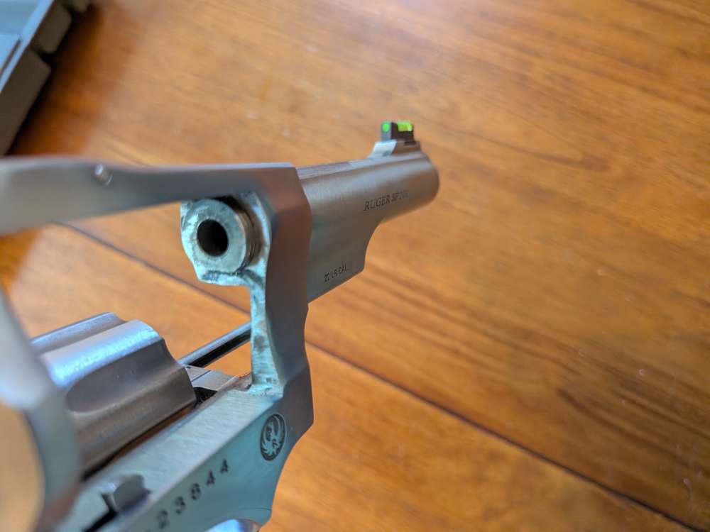 Ruger SP101 .22 LR Stainless 4.2" – Fiber Optic Front – w/ Box & Papers-img-22