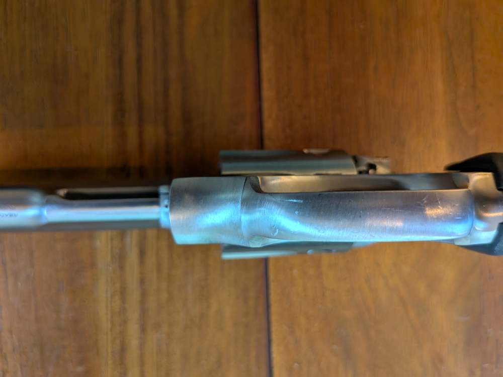 Ruger SP101 .22 LR Stainless 4.2" – Fiber Optic Front – w/ Box & Papers-img-12