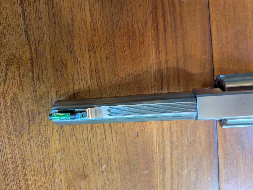 Ruger SP101 .22 LR Stainless 4.2" – Fiber Optic Front – w/ Box & Papers-img-16