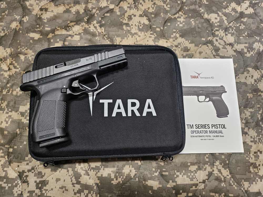 NEW Tara Aerospace TM-9X 9mm Pistol! Unique Double Action!-img-2