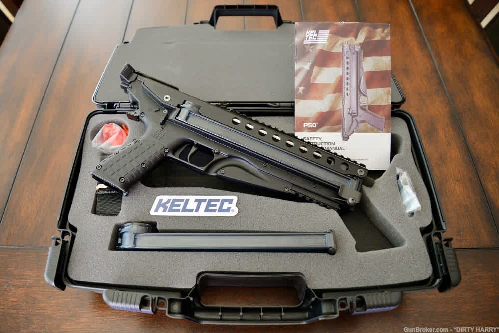 Keltec P50 5.7 X 28 Semi-Automatic 50-Round Pistol *100% New In Box!-img-0