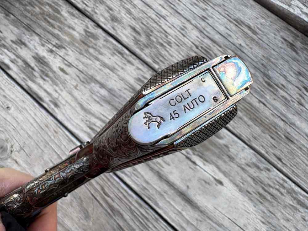 Colt 1911 Government  Custom Deep engraved 45 ACP-img-21