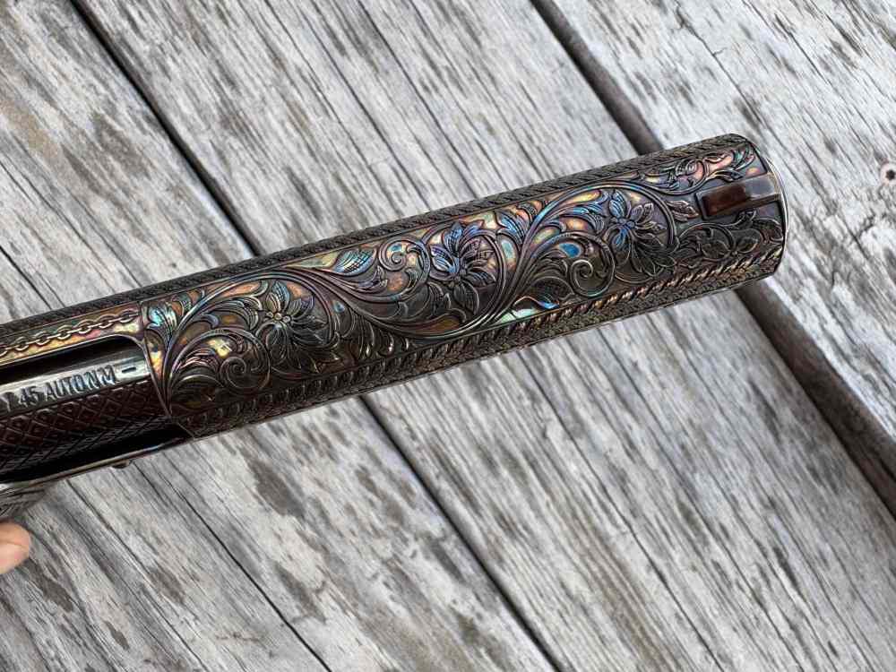 Colt 1911 Government  Custom Deep engraved 45 ACP-img-24