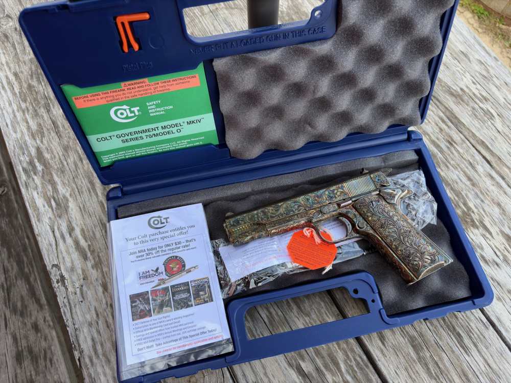 Colt 1911 Government  Custom Deep engraved 45 ACP-img-25