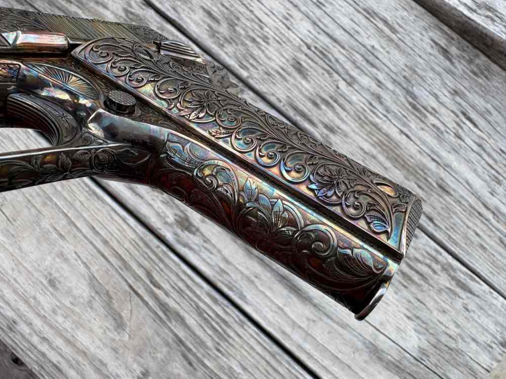 Colt 1911 Government  Custom Deep engraved 45 ACP-img-16