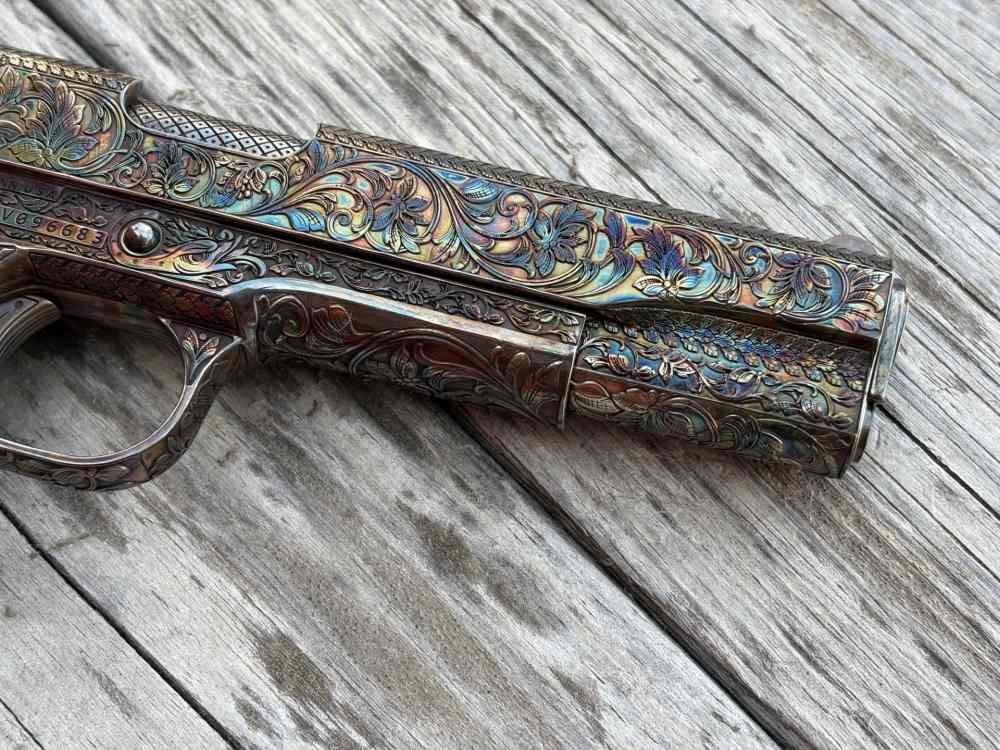 Colt 1911 Government  Custom Deep engraved 45 ACP-img-10