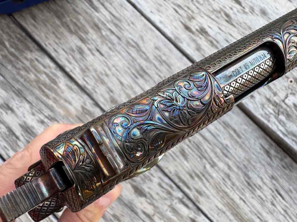 Colt 1911 Government  Custom Deep engraved 45 ACP-img-23