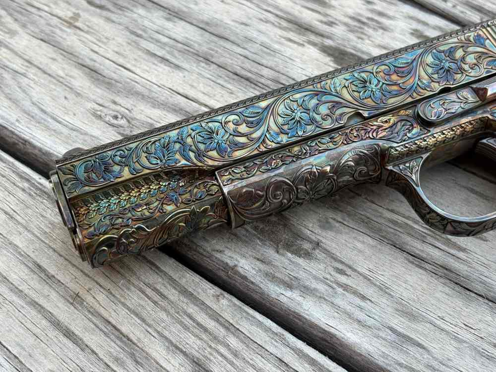 Colt 1911 Government  Custom Deep engraved 45 ACP-img-5