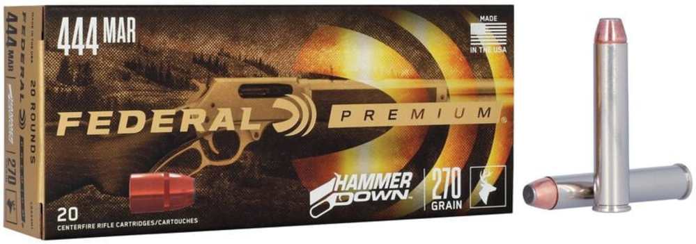 Federal Hammerdown Soft Point 444 Marlin 270 Grain 20rds LG444M1-img-0