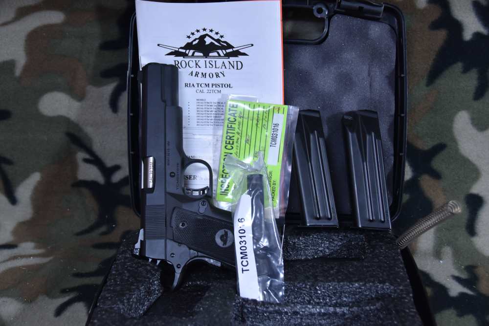 Armscor / Rock Island Armory M1911 A2 22TCM / 9MM Pistol  High Cap-img-26