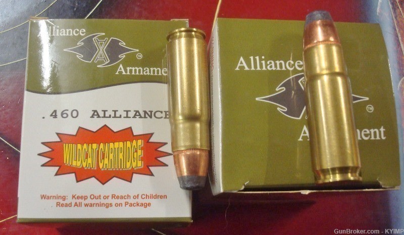 40 ALLIANCE ARMAMENT 460 Alliance 300 gr JHP Wildcat Ammunition AK460-img-4