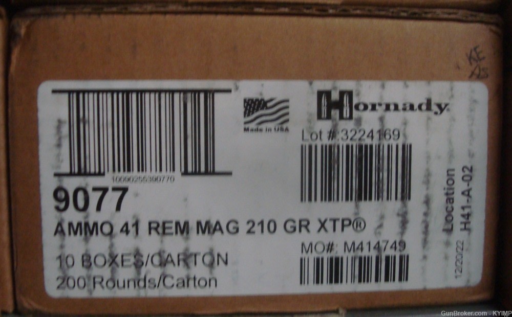 100 HORNADY 41 Magnum 210 grain XTP new Custom JHP ammunition 9077-img-3