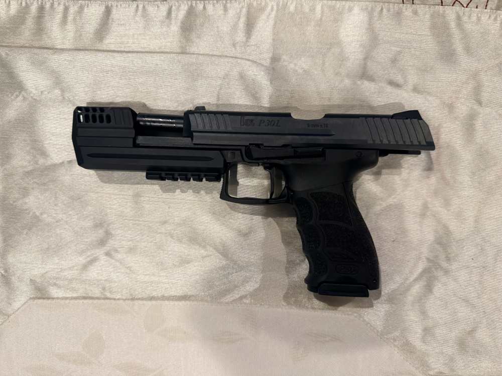 HK P30L V1 Light LEM 9mm - Grayguns Trigger - Compensator - $485 Extras-img-2