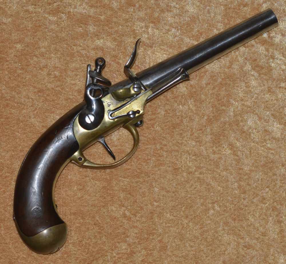 French M1777 Flintlock Cavalry Pistol -img-0