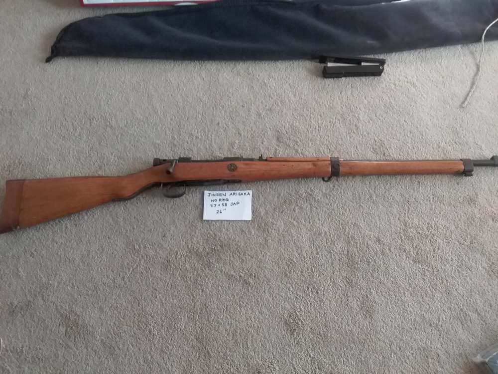 Jensen arisaka 7.7x58 mm jap 26" ww2 battle rifle japan -img-0