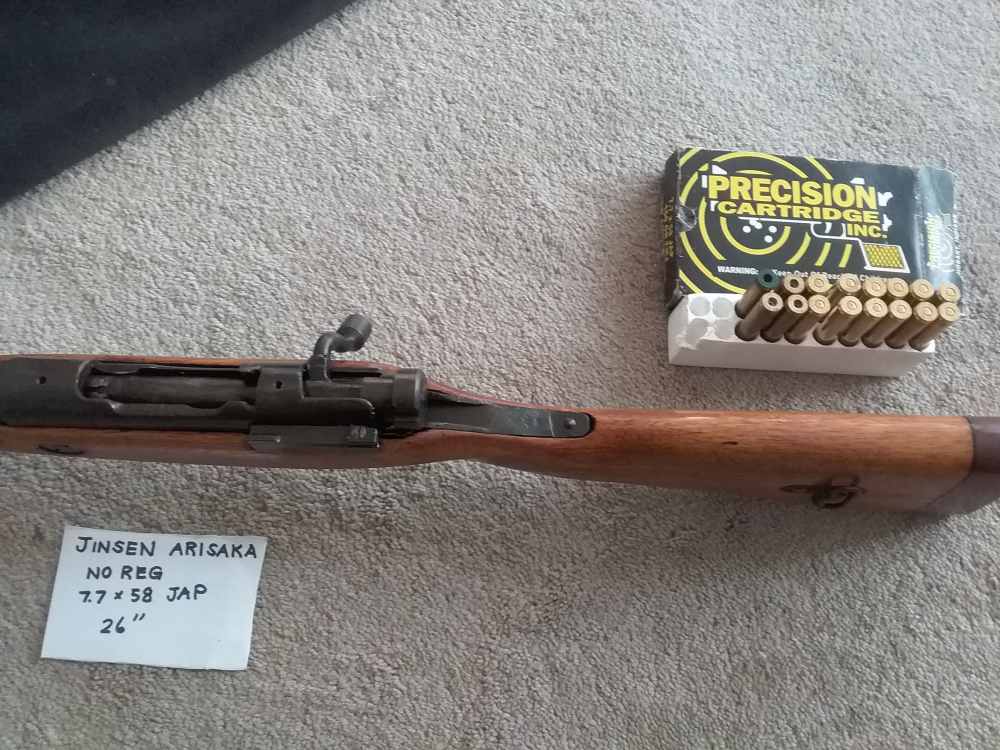 Jensen arisaka 7.7x58 mm jap 26" ww2 battle rifle japan -img-11
