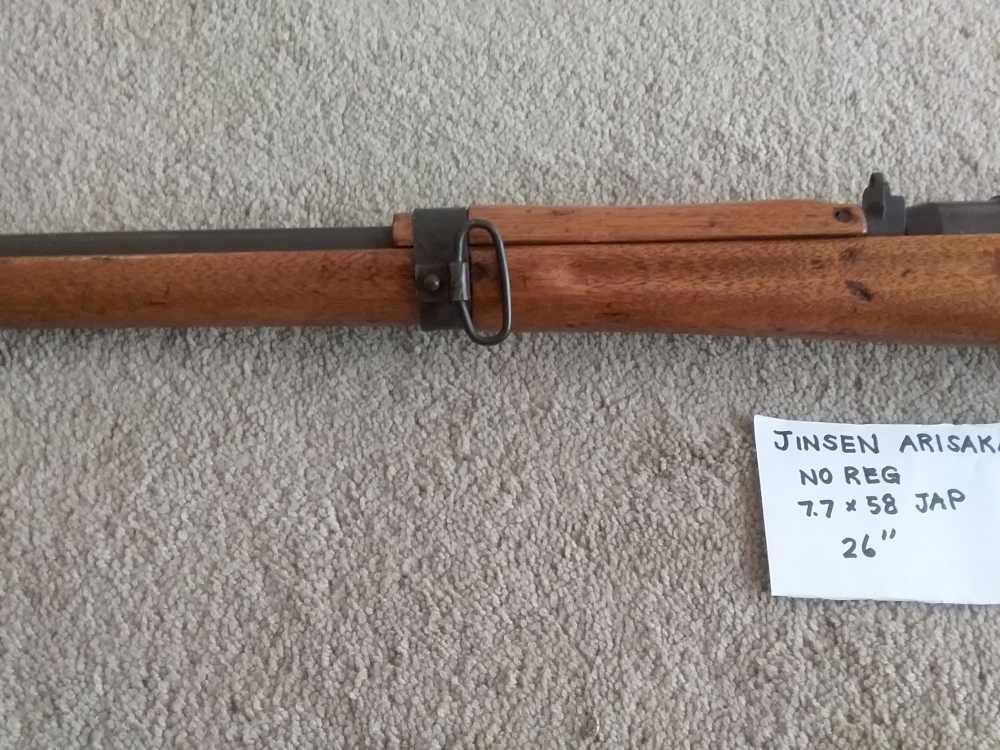 Jensen arisaka 7.7x58 mm jap 26" ww2 battle rifle japan -img-9