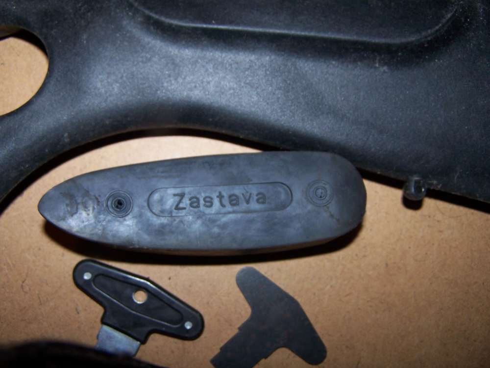 Parts, 1  Z stock + butt pad, 6  Swed  sling bases , 2 chocks, sights unfin-img-0