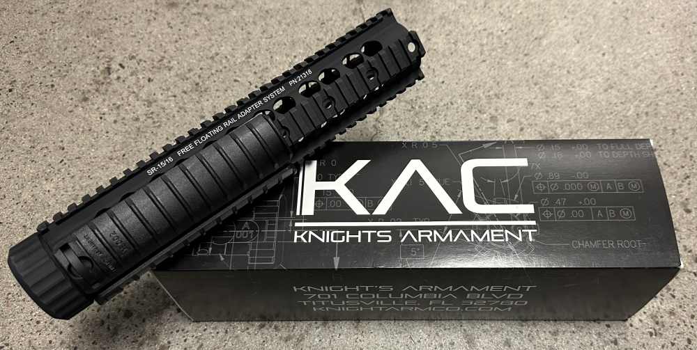 Knights Armament RAS FF Long MK12 KAC 21318 KM21318 with (x3) 11 Rib Panels-img-0