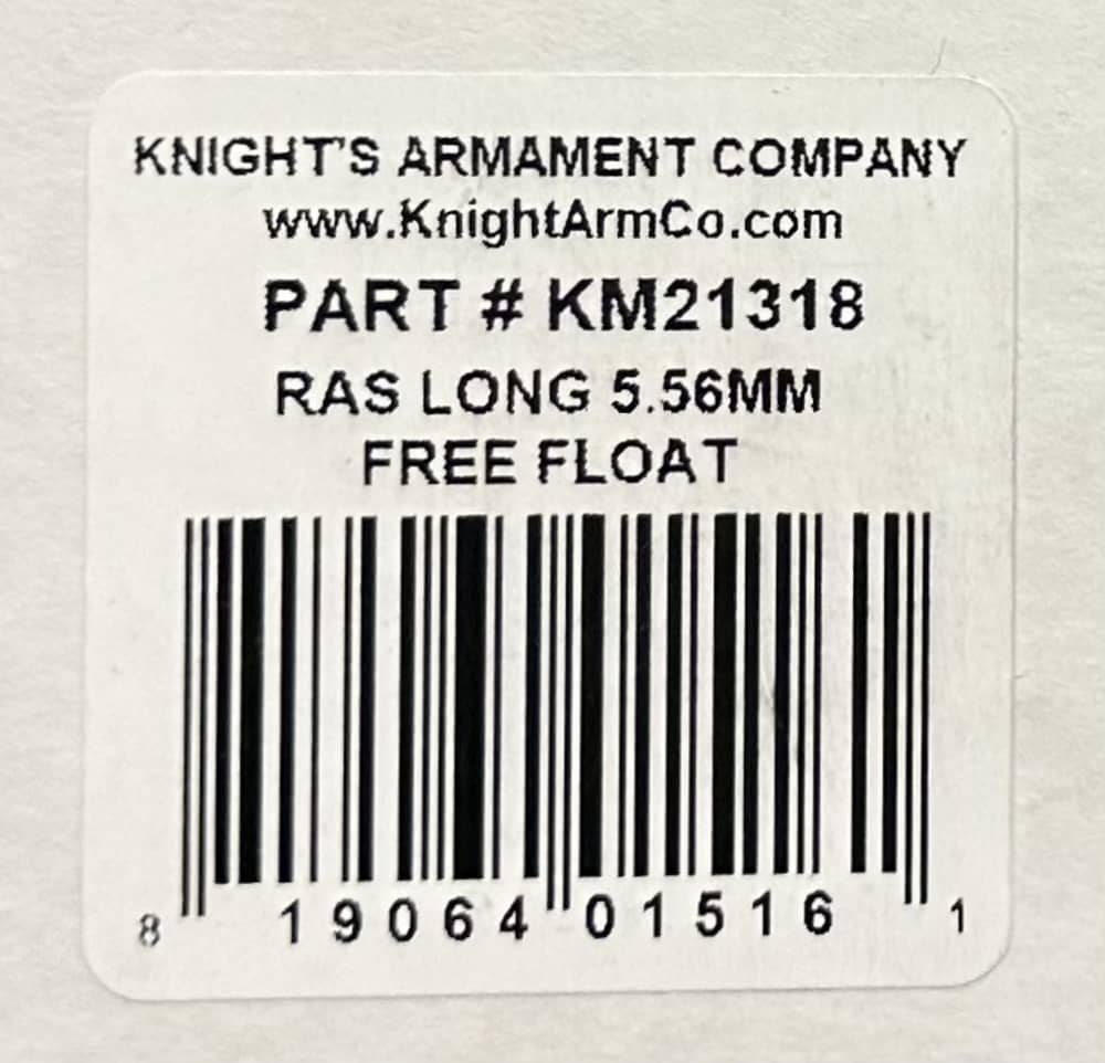 Knights Armament RAS FF Long MK12 KAC 21318 KM21318 with (x3) 11 Rib Panels-img-8