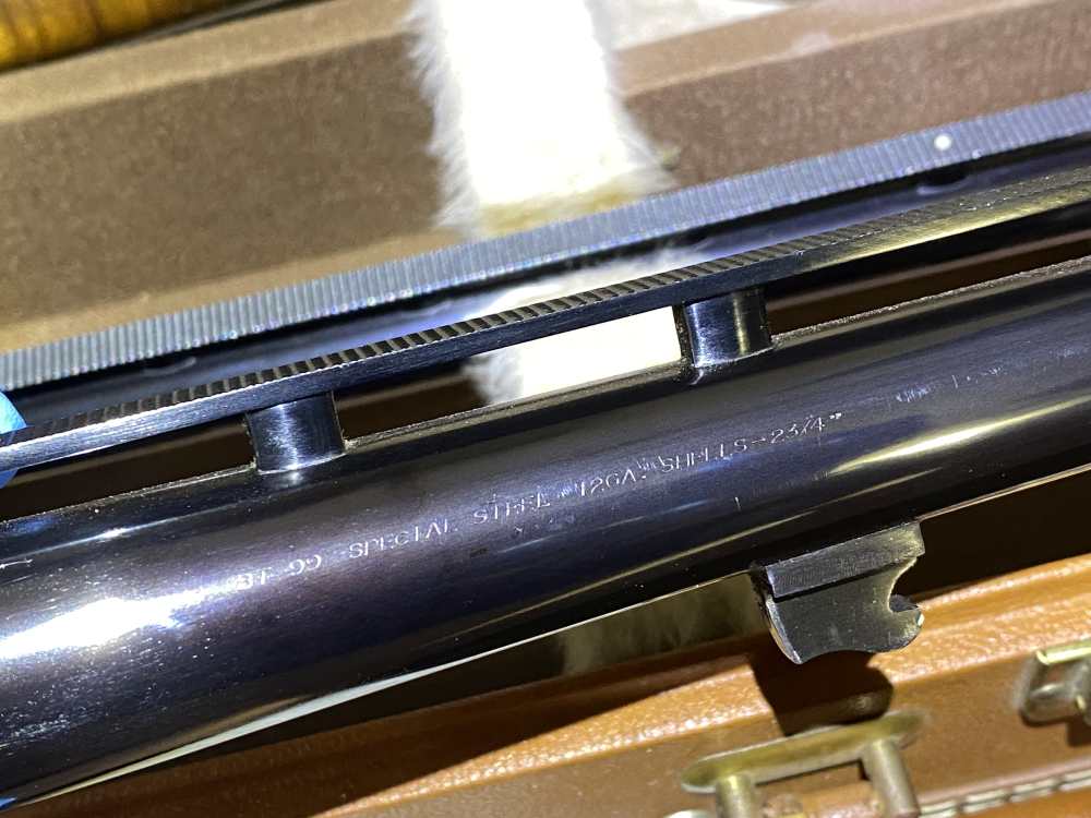 Browning Shotgun BT-99 12GA 2.75" Custom Trap Engraving Walnut, UNICORN-img-17