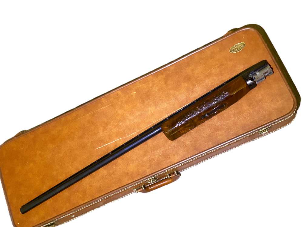 Browning Shotgun BT-99 12GA 2.75" Custom Trap Engraving Walnut, UNICORN-img-12