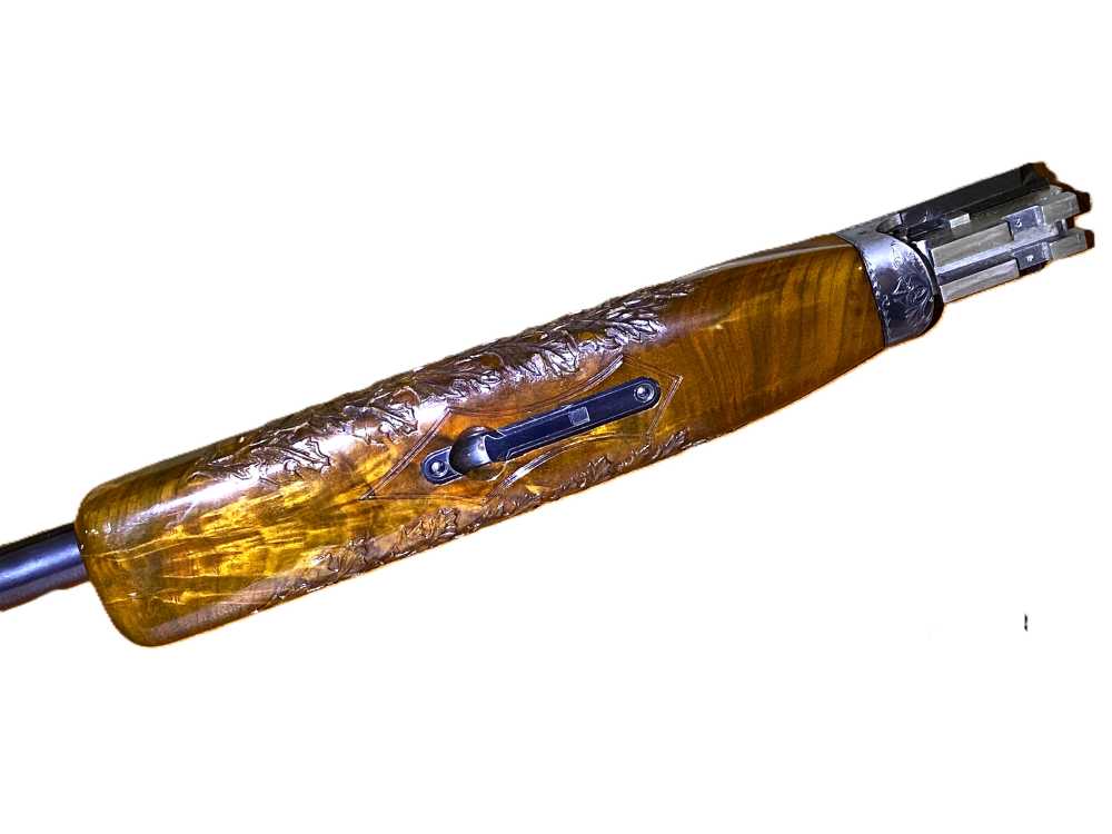 Browning Shotgun BT-99 12GA 2.75" Custom Trap Engraving Walnut, UNICORN-img-14