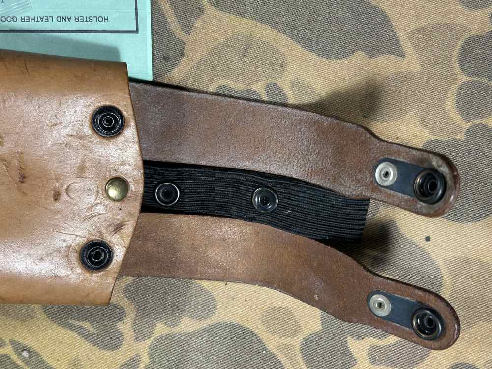 MAC-10/11 Shoulder Holster VTG 80s DeSantis RPB M10 Cobray M11 EXC RARE -img-9