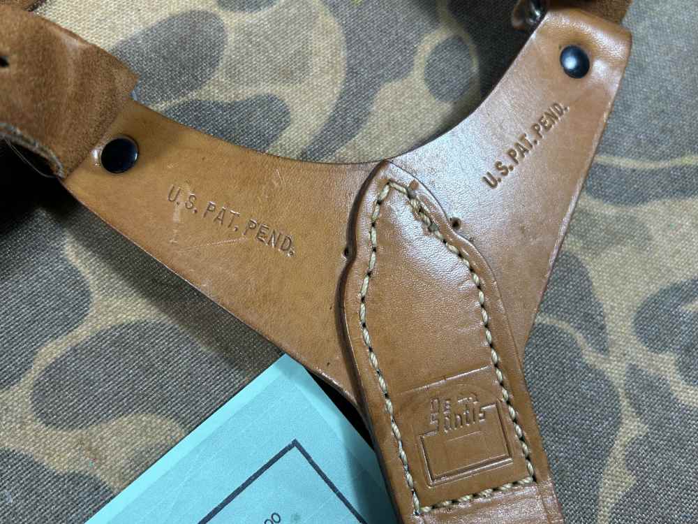 MAC-10/11 Shoulder Holster VTG 80s DeSantis RPB M10 Cobray M11 EXC RARE -img-3
