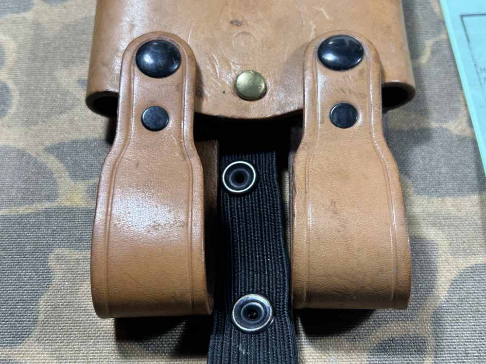 MAC-10/11 Shoulder Holster VTG 80s DeSantis RPB M10 Cobray M11 EXC RARE -img-6